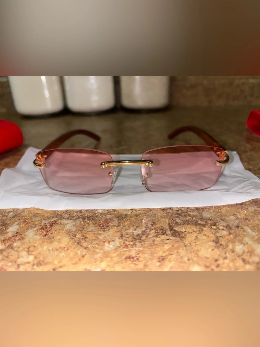 N/A stylish rimless